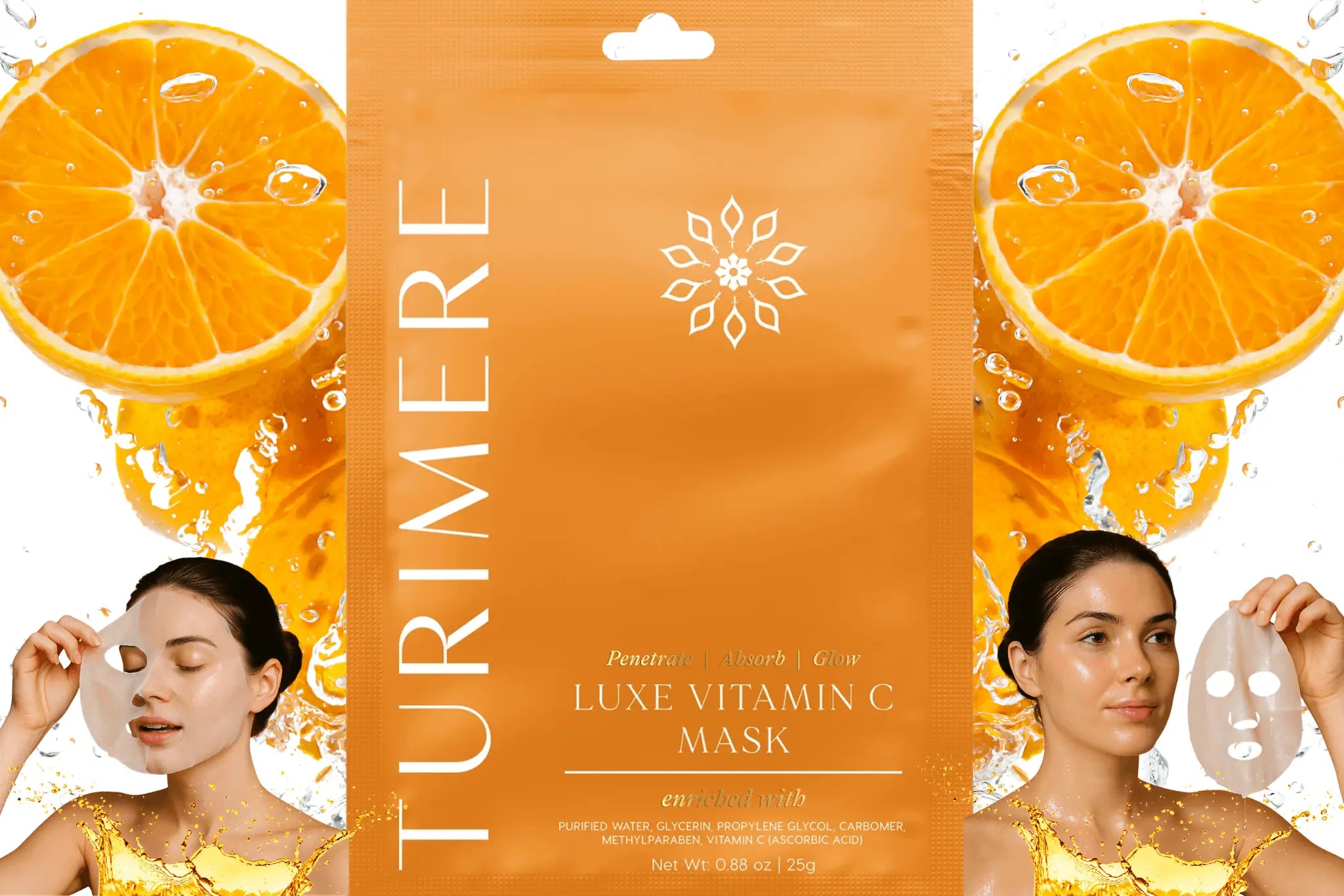 5|10|15 Luxe Vitamin C Masks TURIMERE