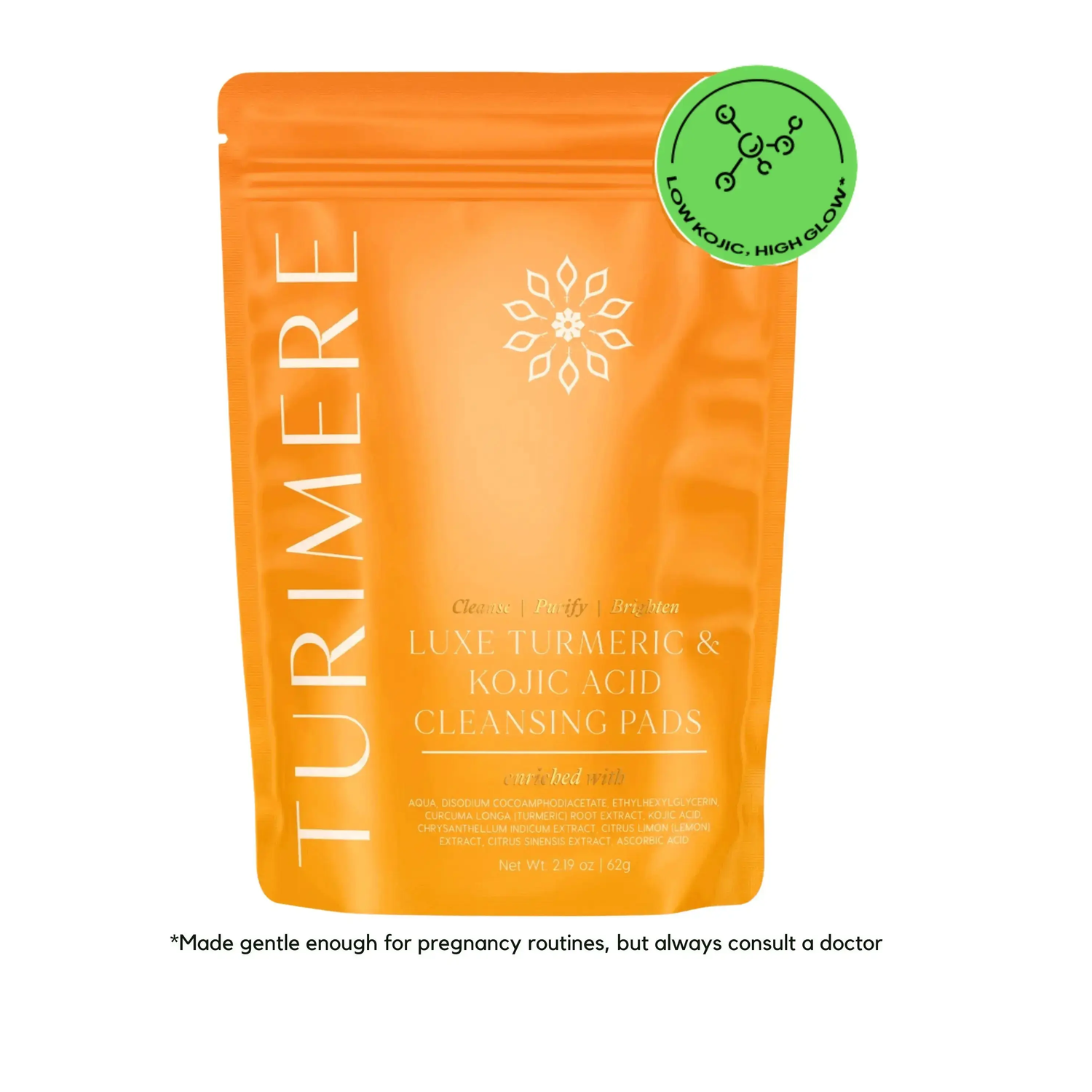 Luxe Turmeric & Kojic Acid Cleansing Pads TURIMERE