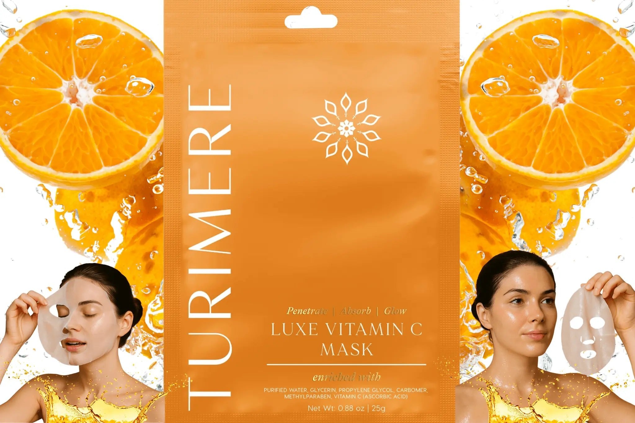 Luxe Vitamin C Masks - Turimere