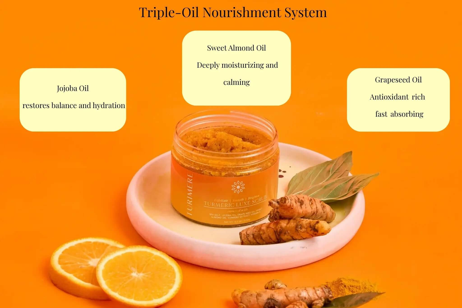 Turmeric Luxe Scrub - Turimere
