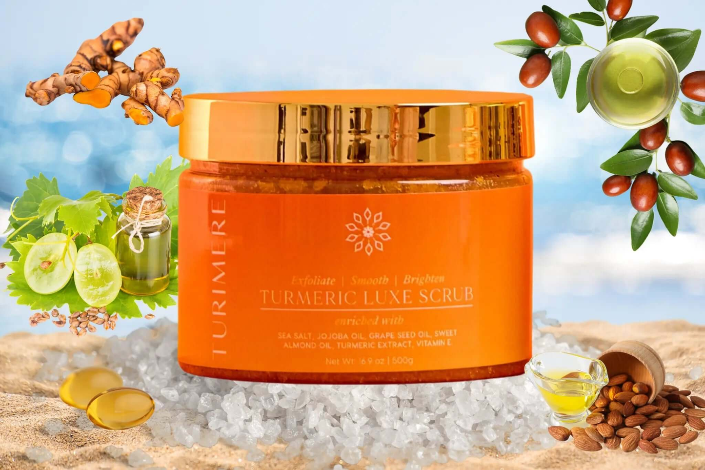 Turmeric Luxe Scrub - Turimere